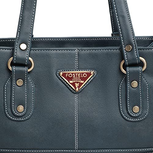 Image of Fostelo Women's Nightingale Satchel Tote Handbag for Women | Ladies Purse | Stylish Shoulder Bag | Gift For Women