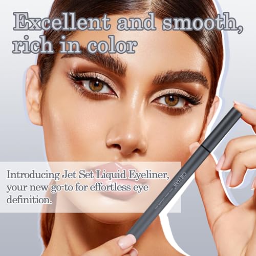 Delineador líquido Jet Set negro intenso 2 ml miniatura 4