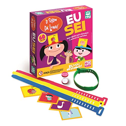 Nig Brinquedos Jogo Eu Sei Show da Luna