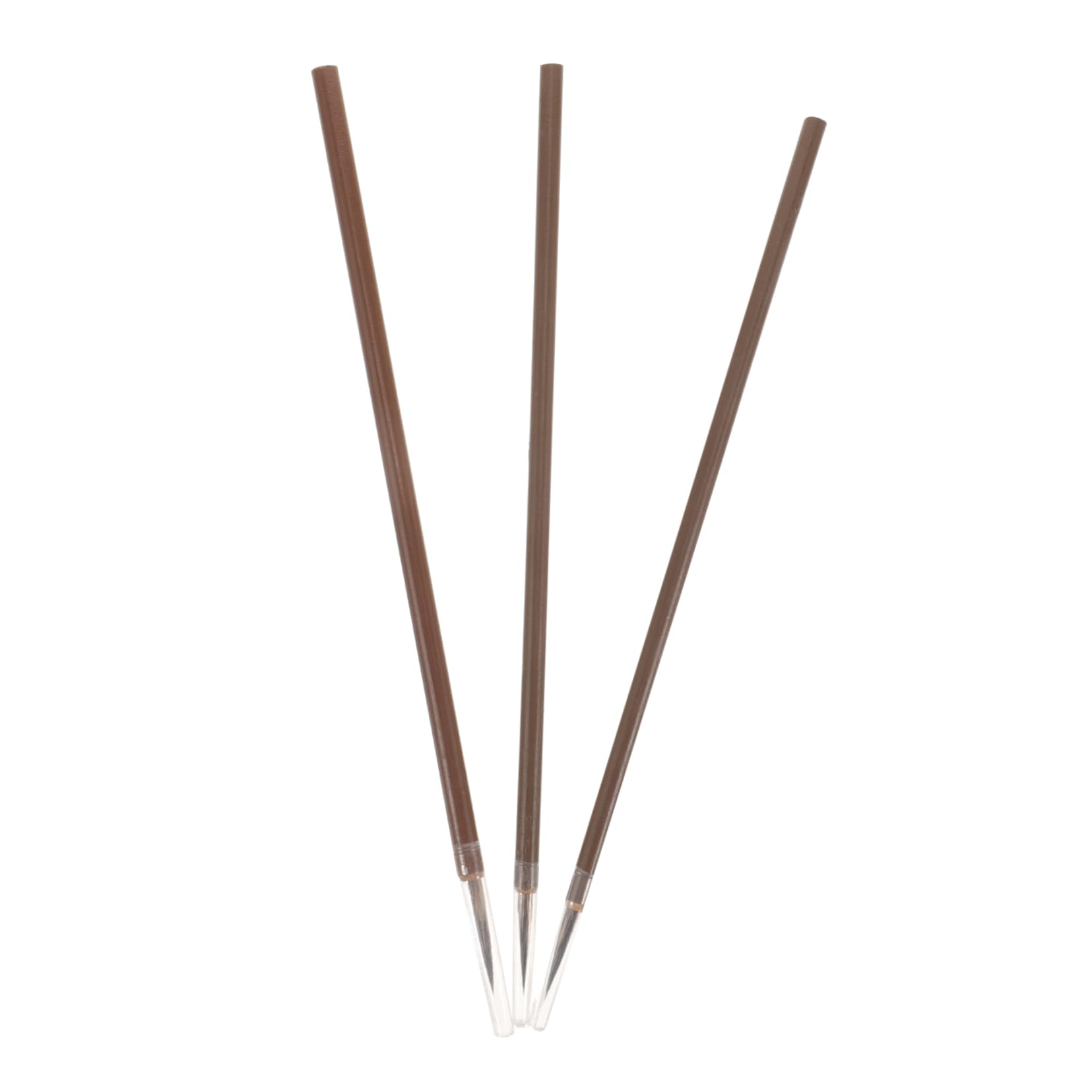 HOMSFOU 3pcs Calligraphy Brush Set Traditional Chinese Ink Pen Set for Beginners Line Drawing Fine Tip Smooth Writing