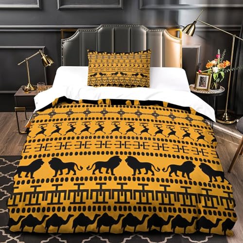 Housse de couette microfibre de qualité supérieure motif totem