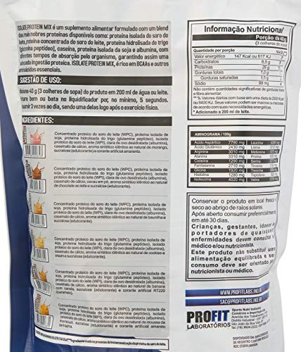 Isolate Protein Mix Mousse de Maracujá 900G, Profit
