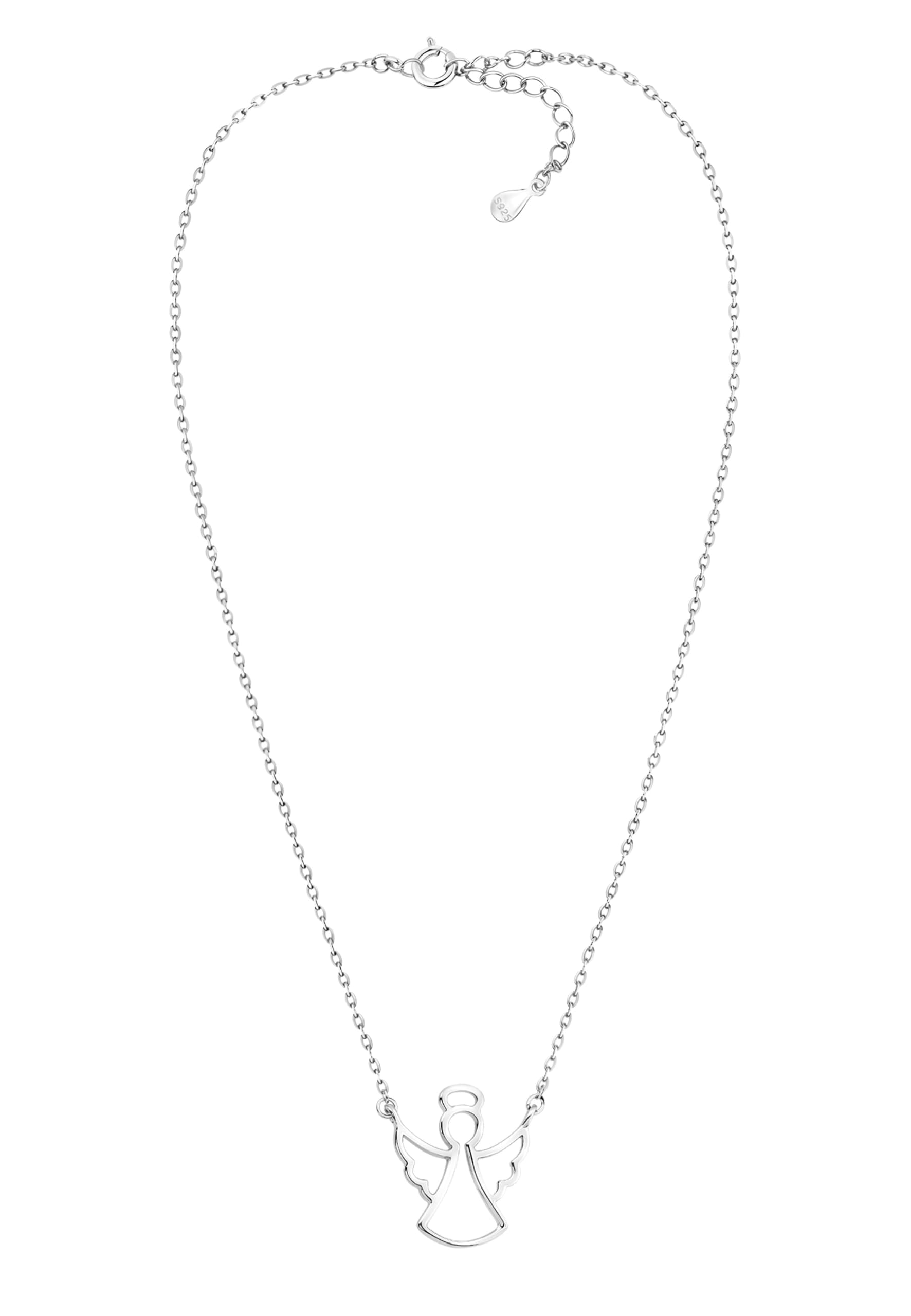 Sofia Milani - Damen Halskette 925 Silber - Schutzengel Anhänger - 50136