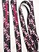 Hot Pink cinch strap set latigo double off billet stitched together billet