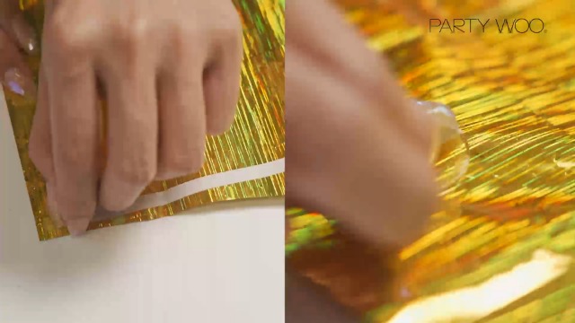 PartyWoo 3 Pezzi, 1x2m Tinsel Fondale, Tende Con Frange In Lamina - 4