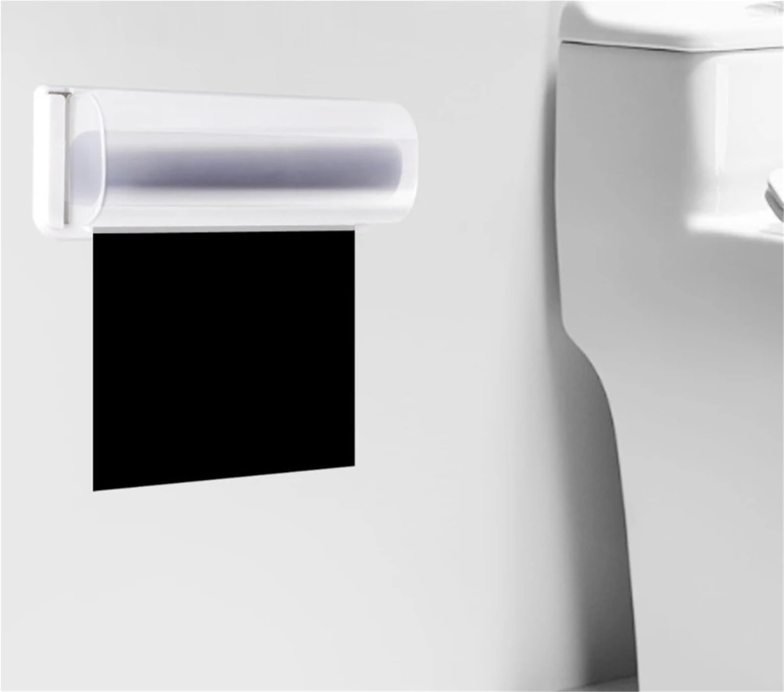Caja de Almacenamiento Bolsas Basura, Soporte for montado en la Pared, contenedor plástico extraíble for Cocina, dispensador for baño, 5 uds