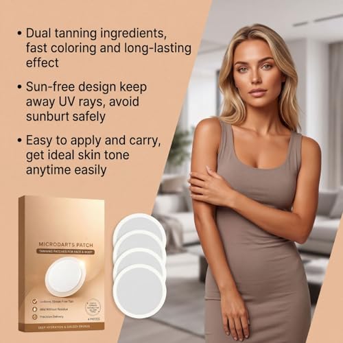 Patch Autobronzant à Microneedles : votre soin de la peau pour rayonner sans soleil
