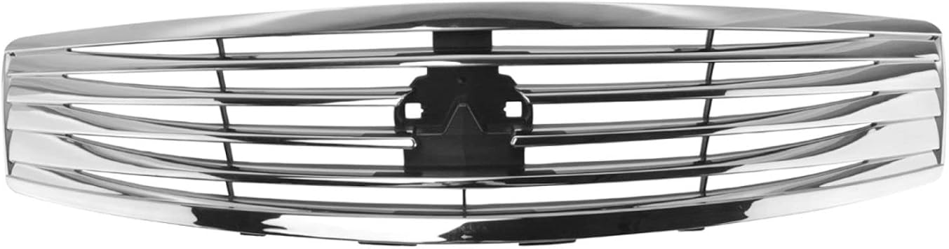 Front Grille Chrome Compatible with 2007-2008 INFINITI G35 2009 G37 IN1200116