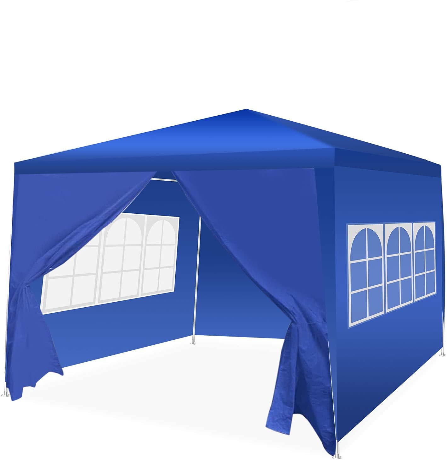 Buy Buycitky Waterproof Gazebo with Sides 3m x 3m, White Garden Gazebo
