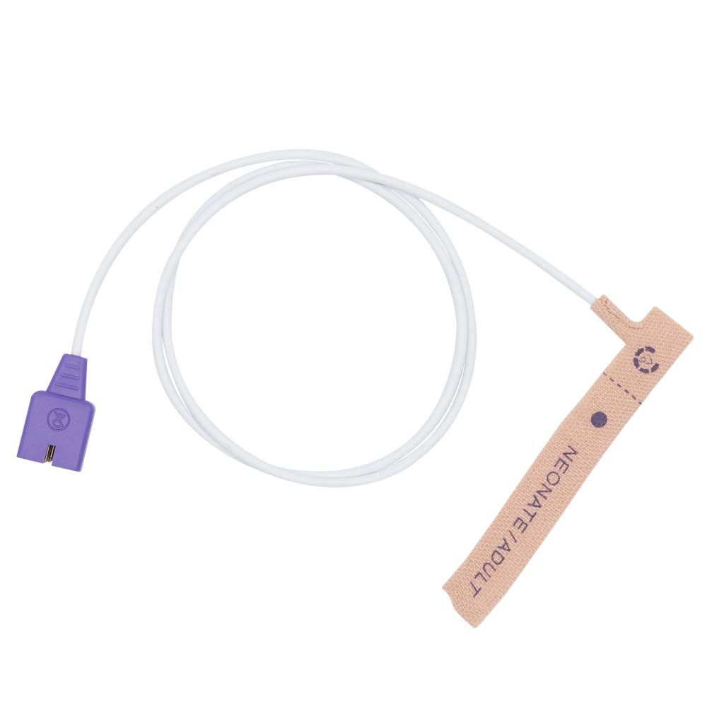 Sensore monouso Spo2 per adulti neonatale per sonda MAX-N Nellcor 9 pin FDA/CE 12 confezioni omologate