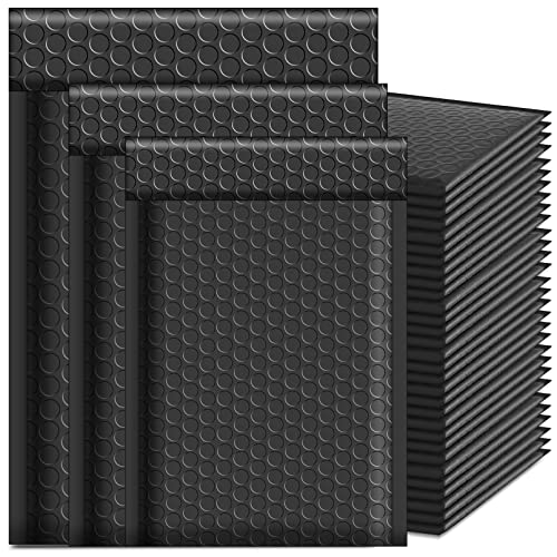 Loppdece 50 Stück Schwarze Luftpolsterumschläge