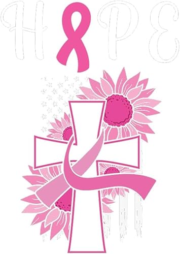 Calcomanías de vinilo para pared, diseño de esperanza y concienciación sobre el cáncer de mama, decoración del hogar, cinta rosa, corazón, alas de