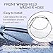 Front Windshield Washer Hose Compatible With Jeep Grand Cherokee for Dodge Durango 2011-2015,Replace for 55079200AD