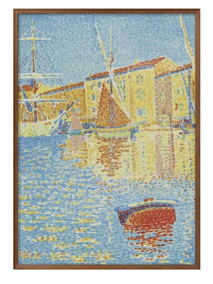 ポール・シニャック、St Tropez、海外版超希少レゾネ、新品額付 ポール・シニャック、St Tropez、海外版超希少レゾネ、新品額付