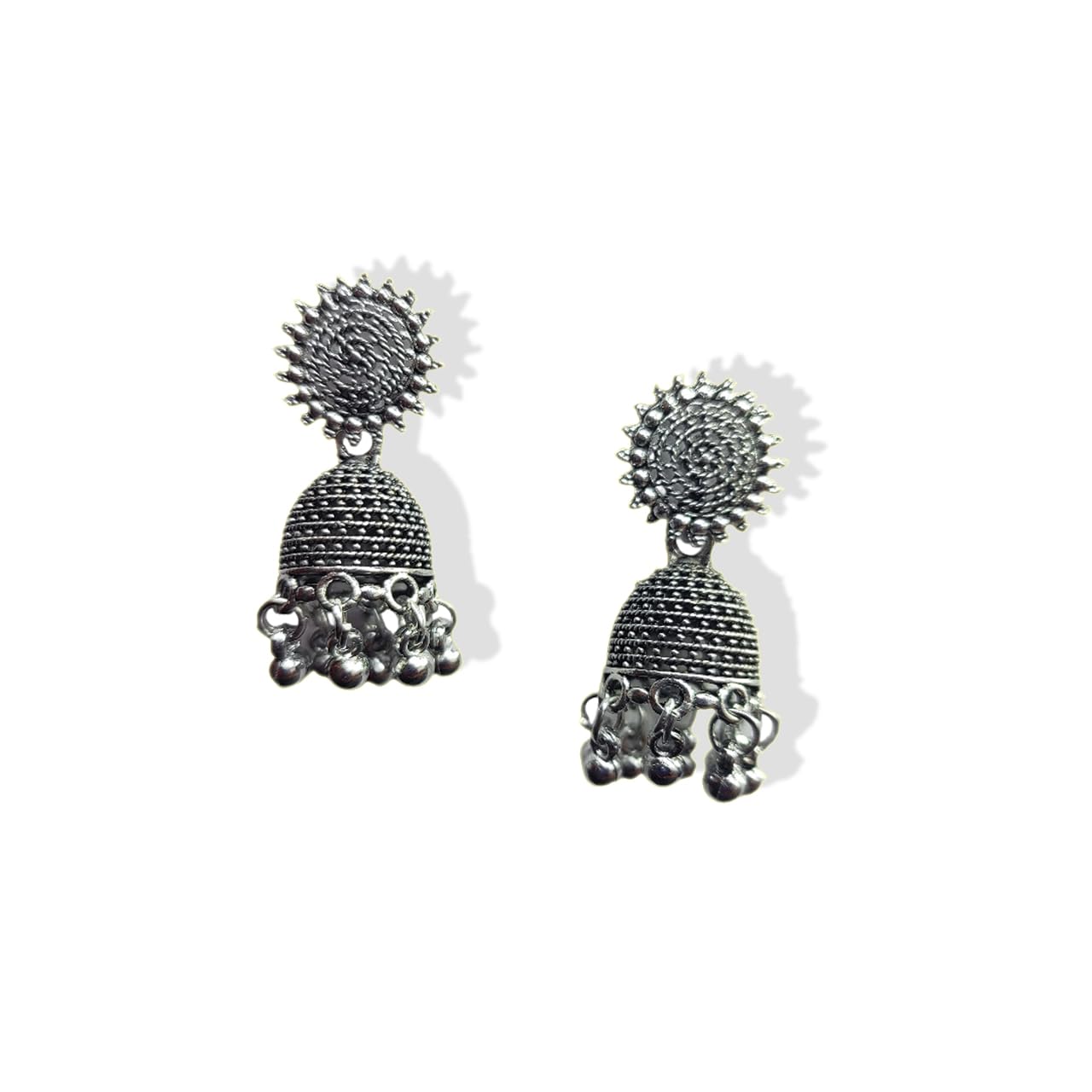 See full amazon price history chart for KOOVIL Oxidised Silver Small Size Jhumki Earrings for Girls and Women KOOVIL Oxidised Silver Small Size Jhumki Earrings for Girls and Women (B0CL3KPWWZ) Amazon Price History, Amazon Price Tracker