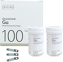 Arkray Glucocard G+ 100 Bottlepack Blood Glucose Test Strips For Glucocard G+ Glucometer