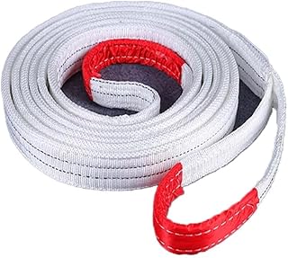 Strong Lifting Belt Thickened 5-ton Load Flat Industrial Lifting Belt Straps Lifting Rope Lifting strals Nylon Slings for Site Construction (Color : 5T, Size : 5M)