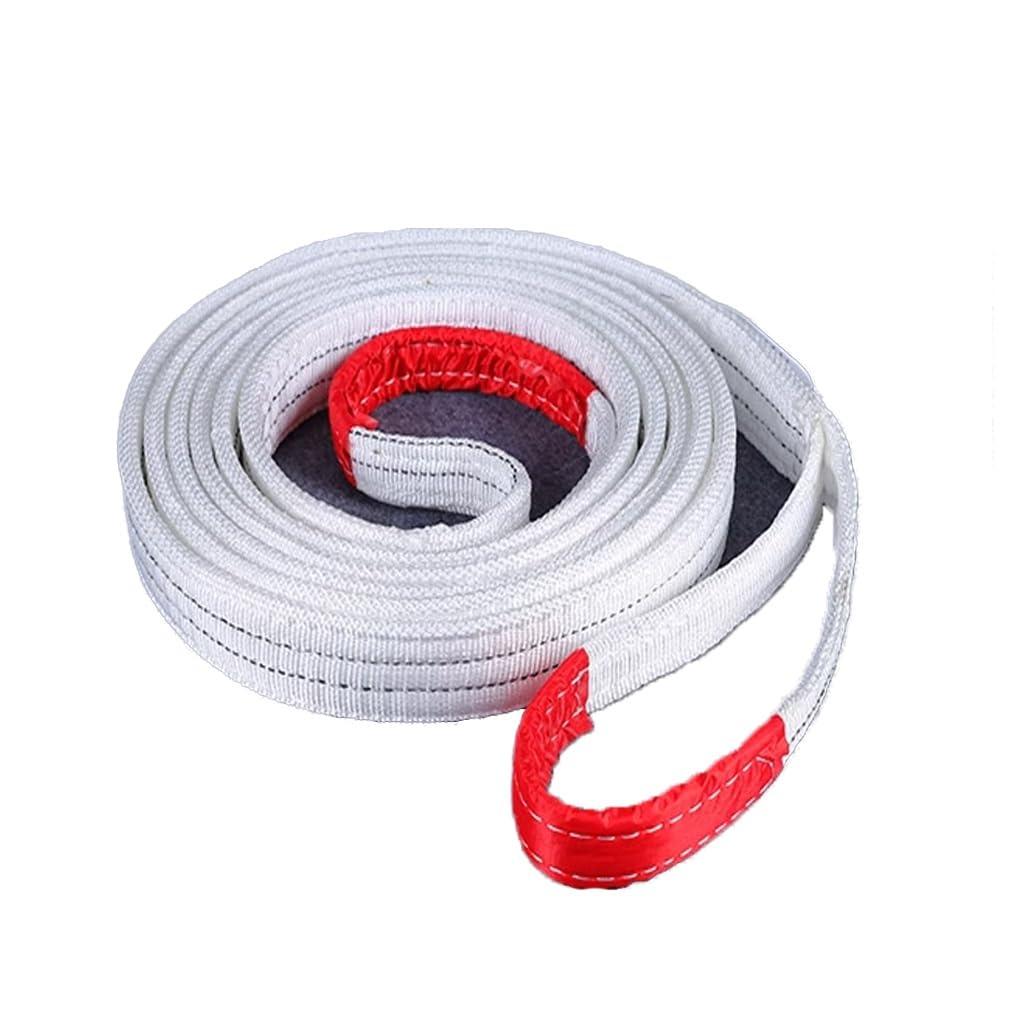 NGDFGR Generic Strong Lifting Belt Thickened 5-Ton Load Flat Industrial Lifting Belt Straps Lifting Rope Lifting Strals Nylon Slings For Site Construction,-5T-6M,5T-6M