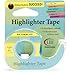 Fluorescent Highlighter Tape 1/2x393"-Fluorescent Blue