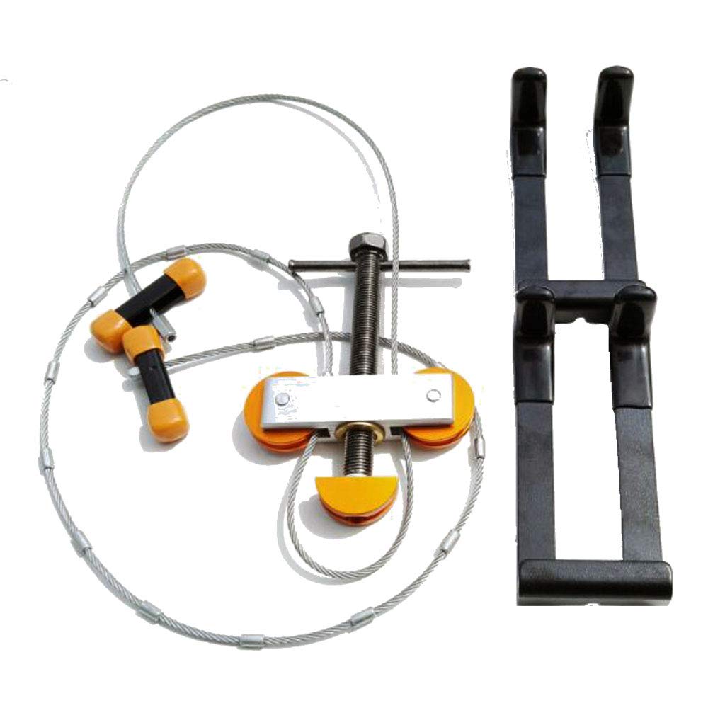 Presse Portable pour Arc à poulies Compound Bow Press/pour Le débogage, Le Changement de Corde et de câbles, l'installation de Peeps, Les ajustements de cames/Compacte et Facile à Utiliser