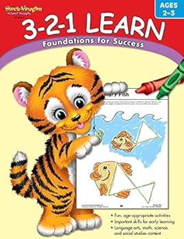 Paperback 3-2-1 Learn Reproducible Ages 2-3 Book