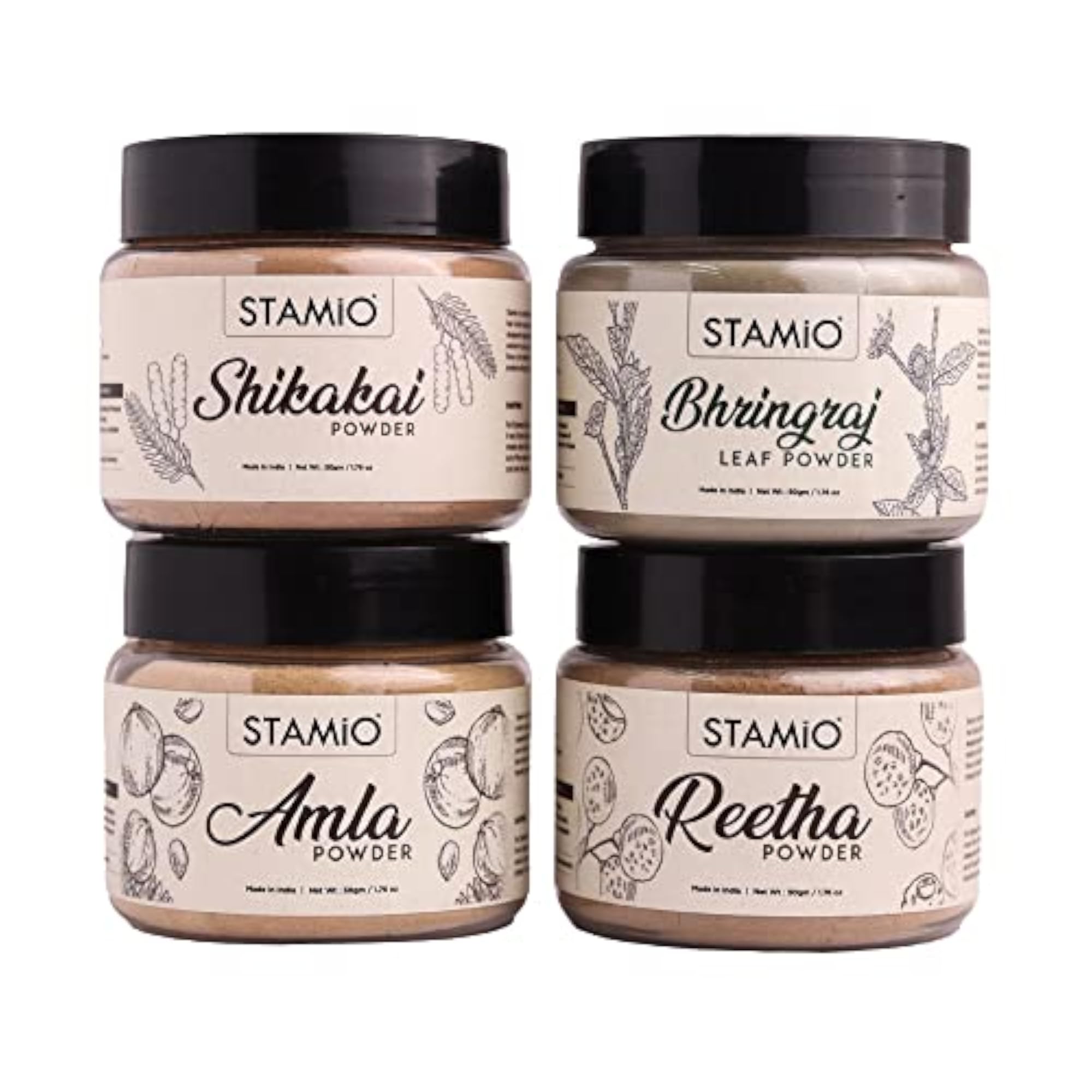 Hair Care 4 Products Combo, 200g