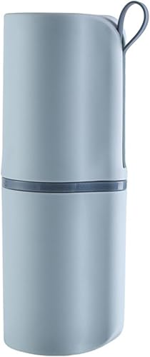 Estuche para cepillos de dientes de viaje, multifuncional, estuche portátil para viajes de negocios, soporte para tazas de lavado, organizador de