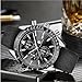 Imagen de BENYAR by Relojes Hombre Cronografo Analógico de Cuarzo Impermeable Luminoso Fecha Reloj Pulsera Hombre Casual Diseñador Banda de Cuero Elegante Regalo