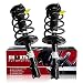 Shoxtec New Front Pair (2) Complete Strut Assembly Shock Absorber Coil Spring Kit, Fits 2005 2006 2007 2008 2009 2010 Toyota Sienna FWD (Repl. Monroe 172363, 172364)