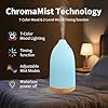Cavir Essential Oil Diffuser, 100ml Aromatherapy Diffuser Cool Mist Humidifier with 7 Colour Changing Lights 4 Timing Set for for Home & Office #2