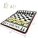 EasyGo Giant Chess Game � Indoor Outdoor Family Game � Lawn Game - 3 Feet X 4 Feet Mat� Pieces Range from 3-6 Inches Tal
