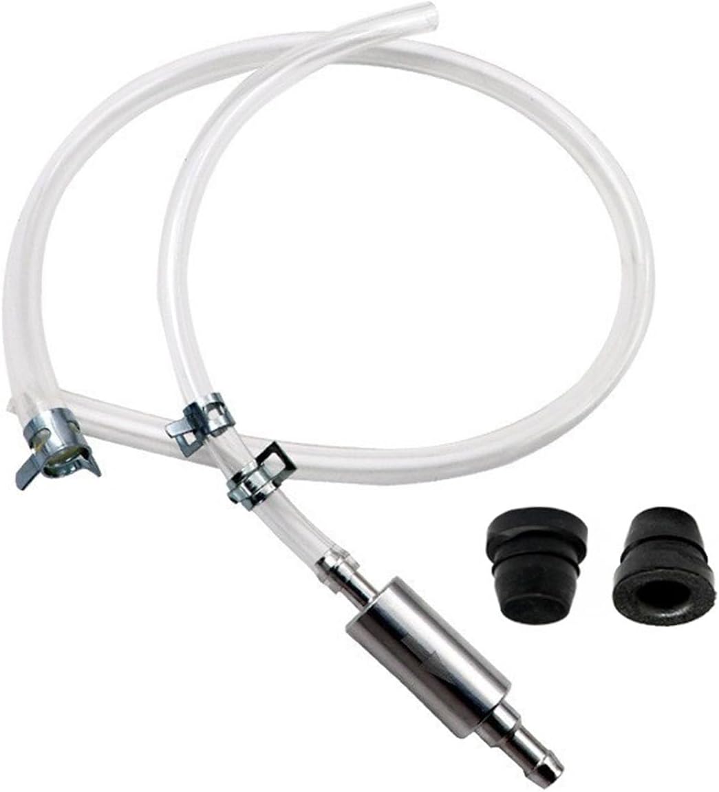 Brake Bleeder Hose Motorcycle Hydraulic Clutch Bleeder Kit - Brake Fluid Hose and Valve Tool Set for Efficient System Bleeding Set B 3PCS