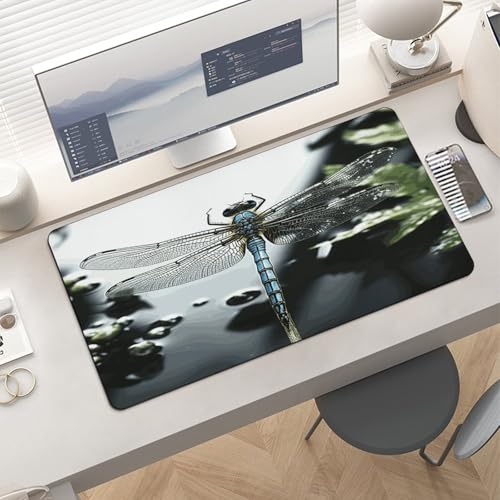 Dragonfly Desk Mat Tapete para Mouse Grande Antideslizante miniatura 6