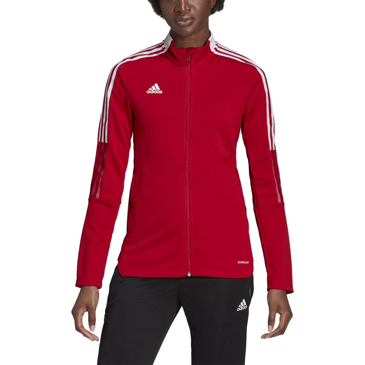 adidas Men's Warm-up Tricot Regular 3-Stripes Track Jacket Jacket (Pack of 1)