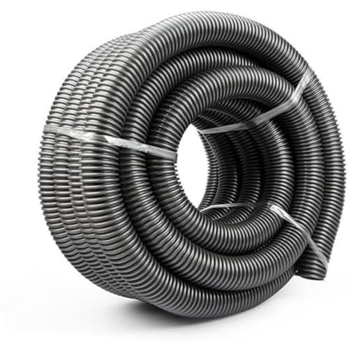 集塵ホース帯電防止 掃除機 交換用 フレキシブルダクト 工業用掃除機アクセサリー 集塵機/掃除機/木工機械/研磨機 (内径40 外径48mm( (内径40 外径48mm-10M)