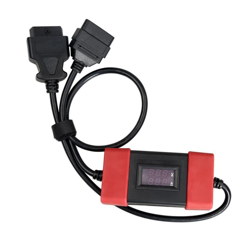 BEALIFE Flexibles Kabeladapterkabel (Stecker auf Buchse) für einfache Einrichtung beim Einsatz professioneller Diagnosegeräte (12 V auf 24 V) – LKW Diagnosescanner