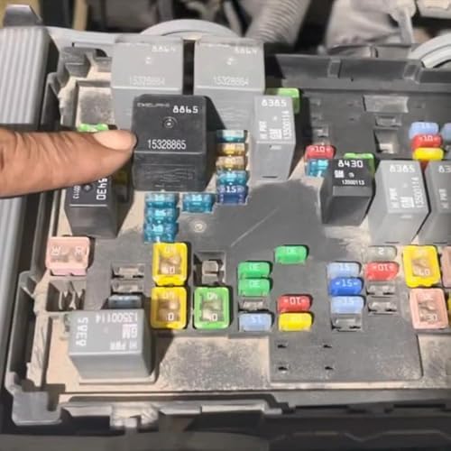 Relay 15328865 For Chevy Gmc Gm Buick Coolant Temperature Sensor And Fan Control Multi-Purpose Relay 12193602, 15-81106 Relay Five Pins 12V 40A Relay #TOP4