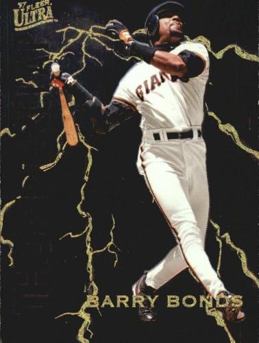 1997 Ultra Thunderclap Baseball Card #1 Barry Bonds