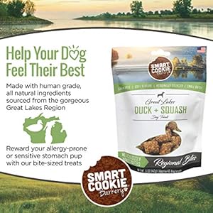 All-Natural-Dog-Treats-Duck-Squash-Training-Treats-for-Dogs-Puppies-with-Allergies-Sensitive-Stomachs-Soft-Dog-Treats-Chewy-Grain-Free-Made-in-USA-5oz-Pack-of-3 - Cucciolini Doodles   All-Natural-Dog-Treats-Duck-Squash-Training-Treats-for-Dogs-Puppies-with-Allergies-Sensitive-Stomachs-Soft-Dog-Treats-Chewy-Grain-Free-Made-in-USA-5oz-Pack-of-3