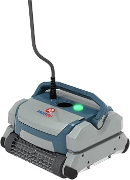 Pool Vacuum, Electric Pool Cleaning Cordless Robot Automatic Robotic Pool Auto Cleaner Swimming Pool Robot for Floor/Wall