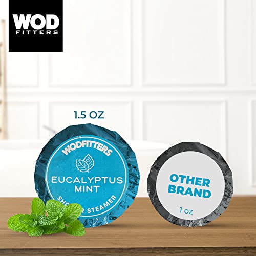 Shower Steamers Aromatherapy Made In Us - Peppermint, Eucalyptus, Menthol Shower Tablets For Recovery. All Natural Stress Relief Gifts Restore Body From Muscle Soreness - 12 Shower Bombs For Men Women #TOP3