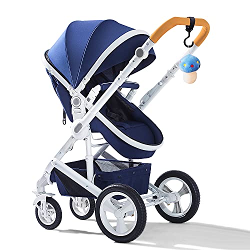 Car Seat Headrest Hook, Wisdompro 4 Pack Multi-Purpose Hanger For Handbag, Purse, Coat, Clothes & Grocery Bag - Black #TOP4