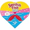 SWEDISH FISH Soft & Chewy Valentines Day Candy, 6.8 oz Heart Shaped Box