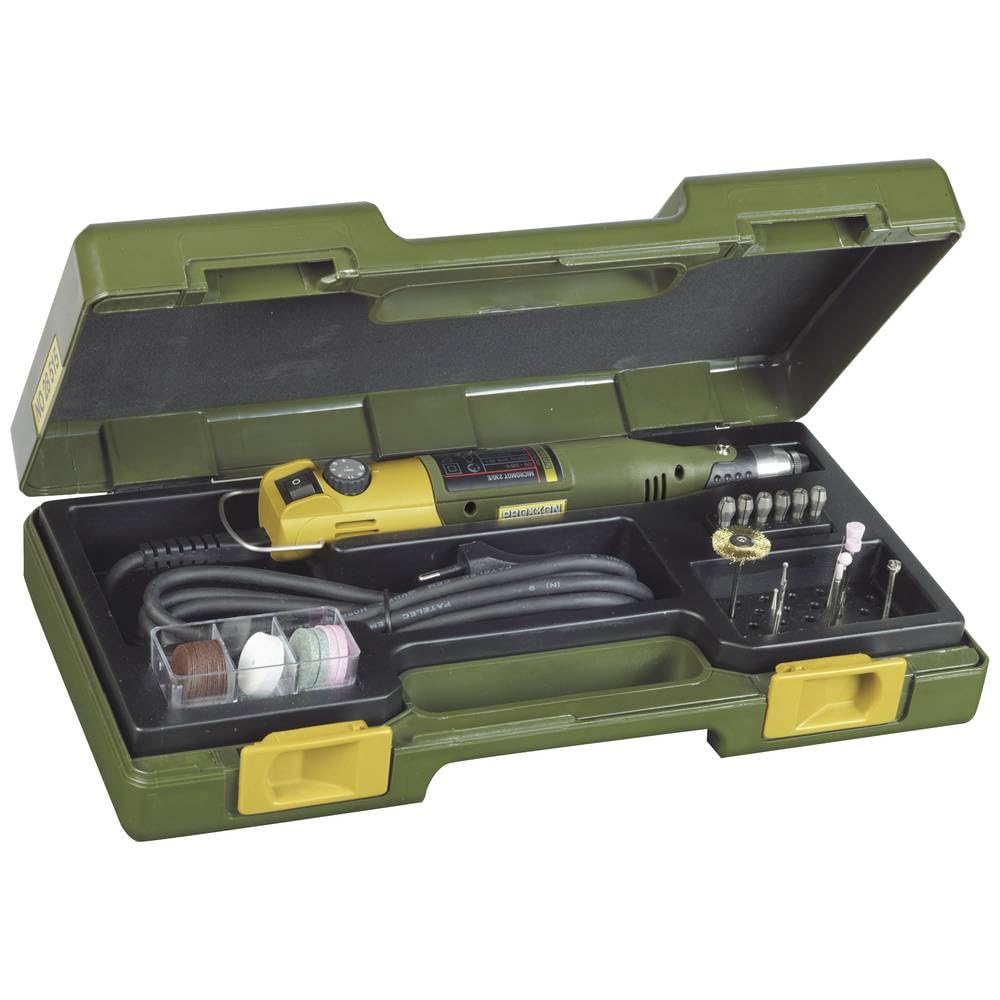 Proxxon Taladro y fresadora, juego completo con Micromot 230/E