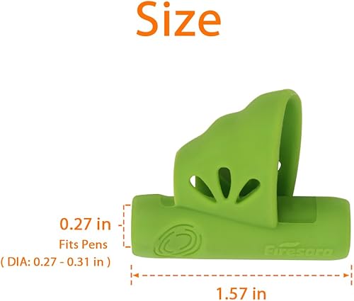 Miniatura 8 de Firesara Agarres para lápices para zurdos, original y novedoso agarre de ayuda de escritura para niños, escritura a mano, necesidades especiales,