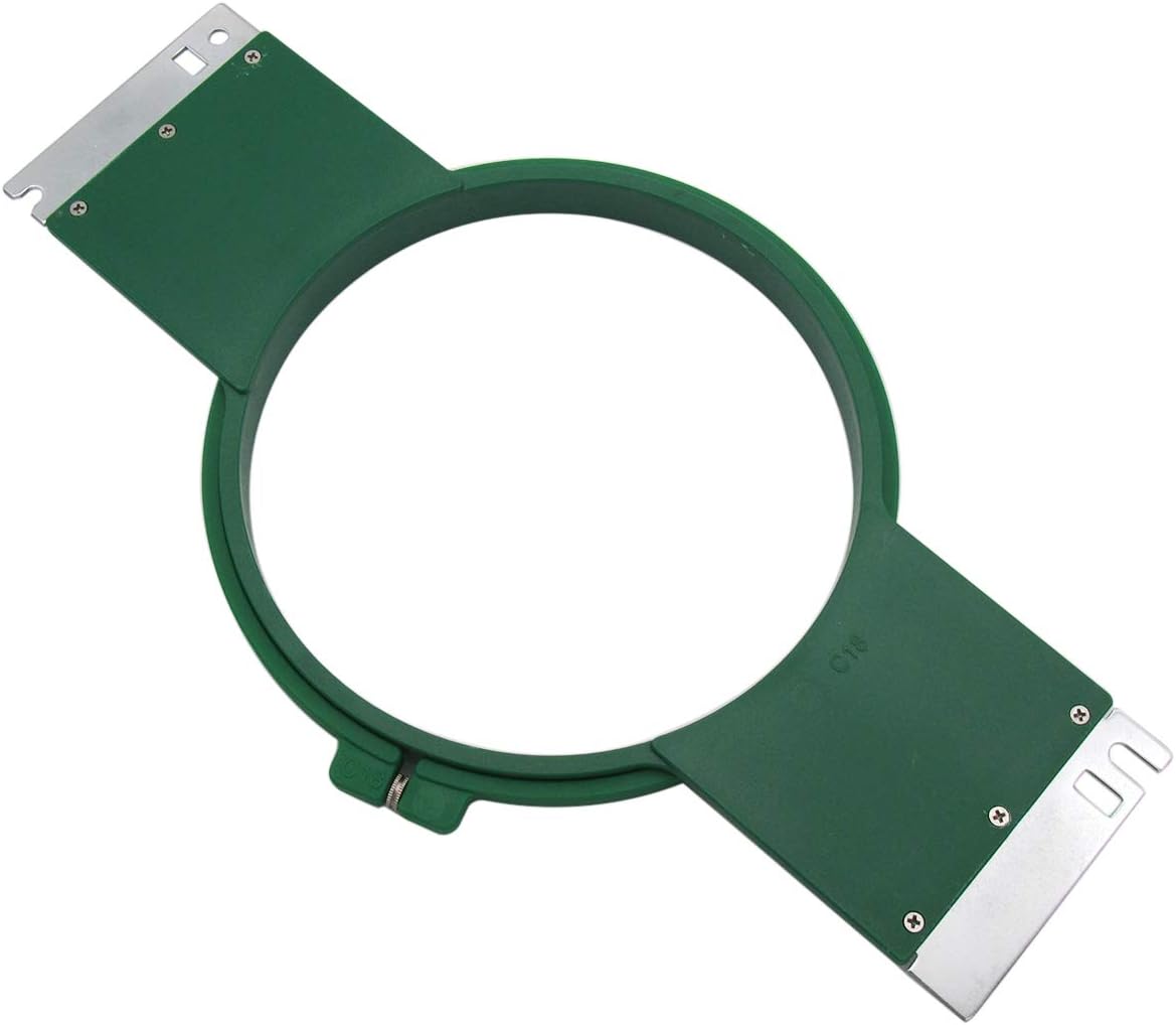 CKPSMS Brand - 1 PCS #KP355-085G-18 Embroidery Hoop 18cm 7.1" 355mm Wide (14") Compatible with/Replacement for Tajima Brand Toyota Brand Commercial Embroidery Machines (KP355-085G-18)