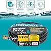 Gilmour Flexogen 5/8 in x 25 ft Garden Hose, Heavy Duty Water Hose, Flexible and Kink Resistant Outdoor Hose