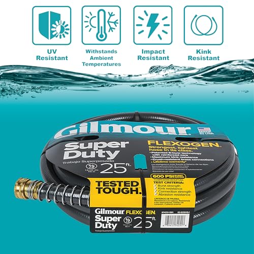 Gilmour 10-58025 8-ply Flexogen Hose 5/8"-by-25' by GILMOUR - Image 3