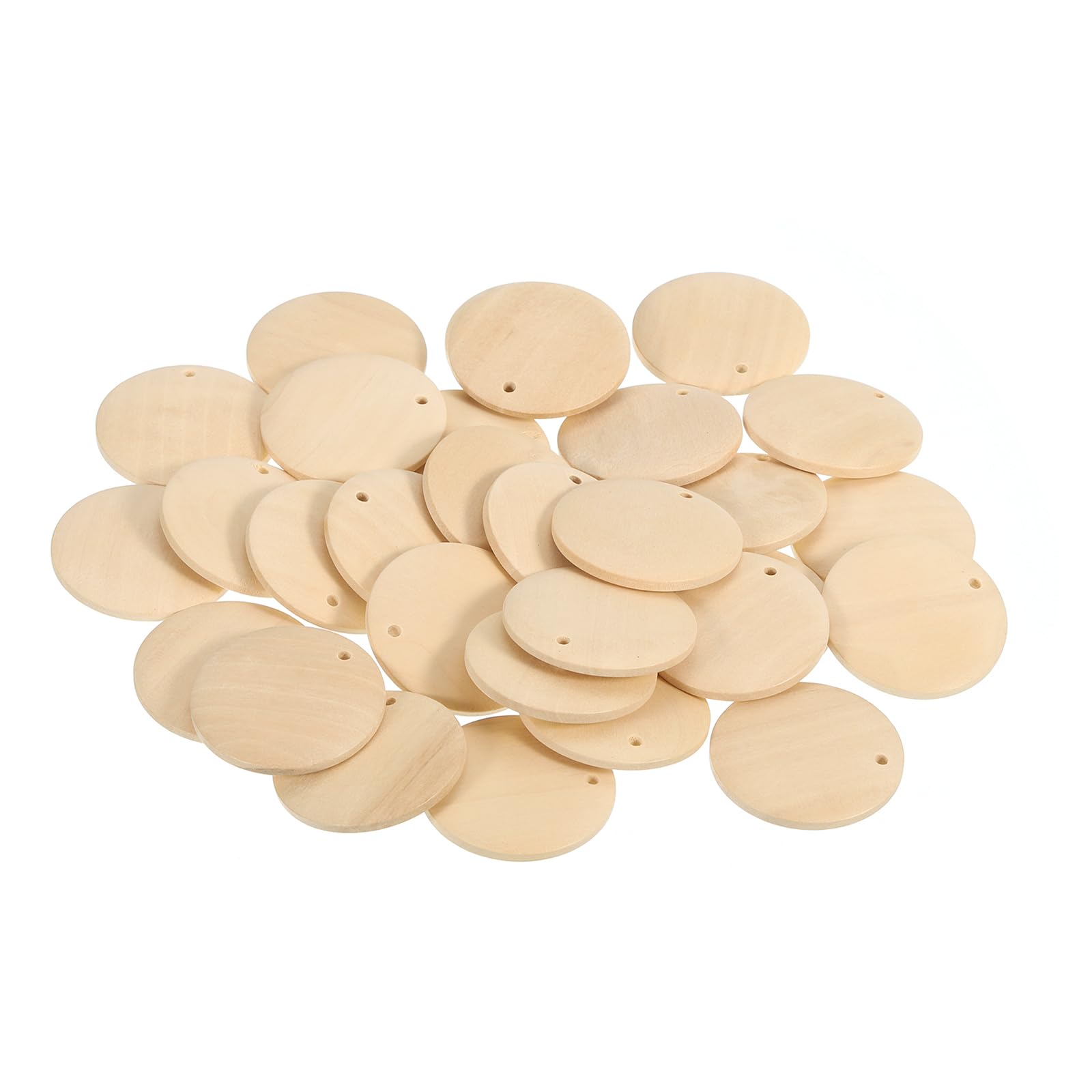 22 Dischi Di Legno Da 30 Cm Per DIY - Cerchi Per Decorazioni, Appendiabiti, Lavoretti - Foto 7