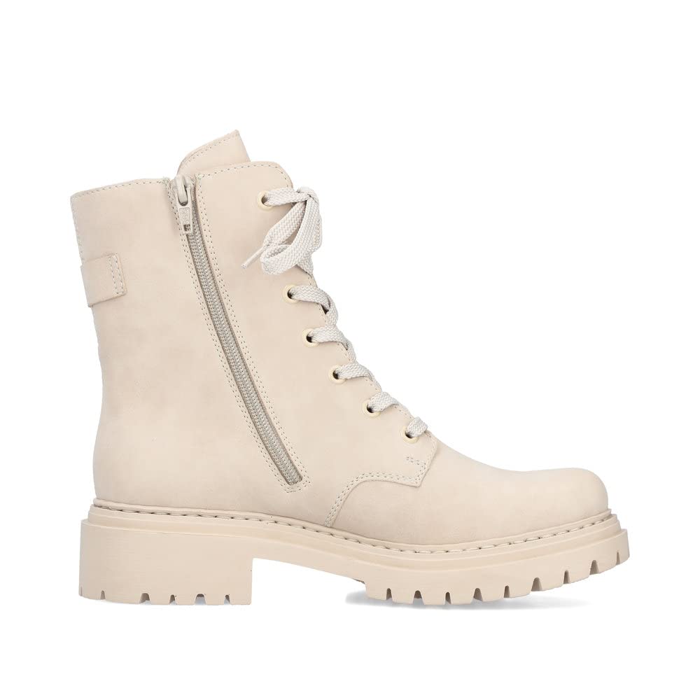 Rieker Damen Schnürstiefeletten 72631, Frauen Stiefeletten